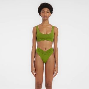 Riot Swim Pico Bottom Matcha Size M
